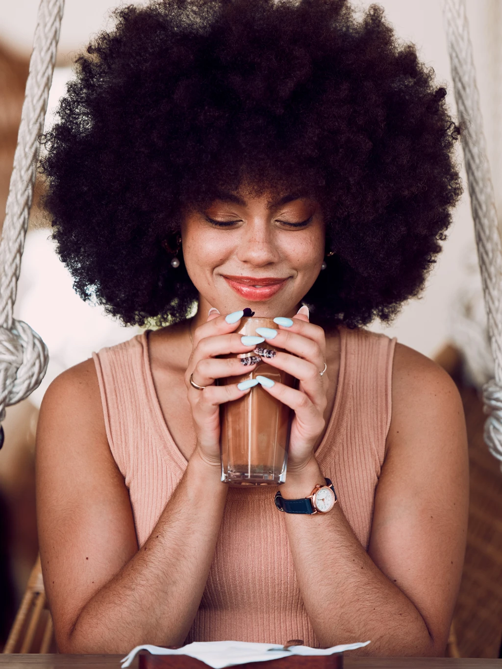 Women drinking iced coffee.jpg